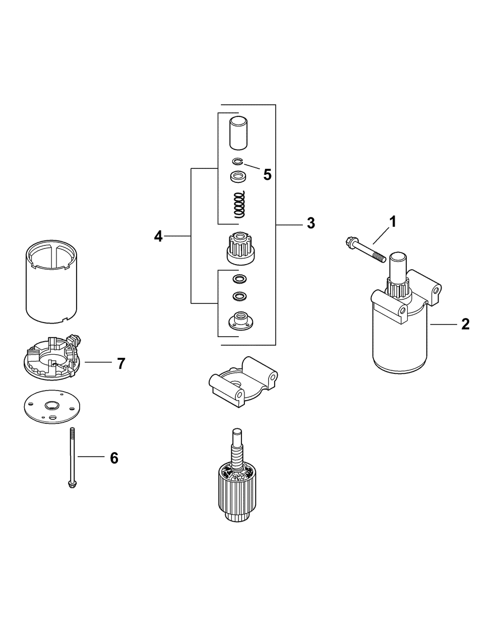 Sv810 Starting System Diagram and Parts List for Z-FORCE44 17AF3AGL-17AF3AGL010 Cub Cadet Lawn Tractor